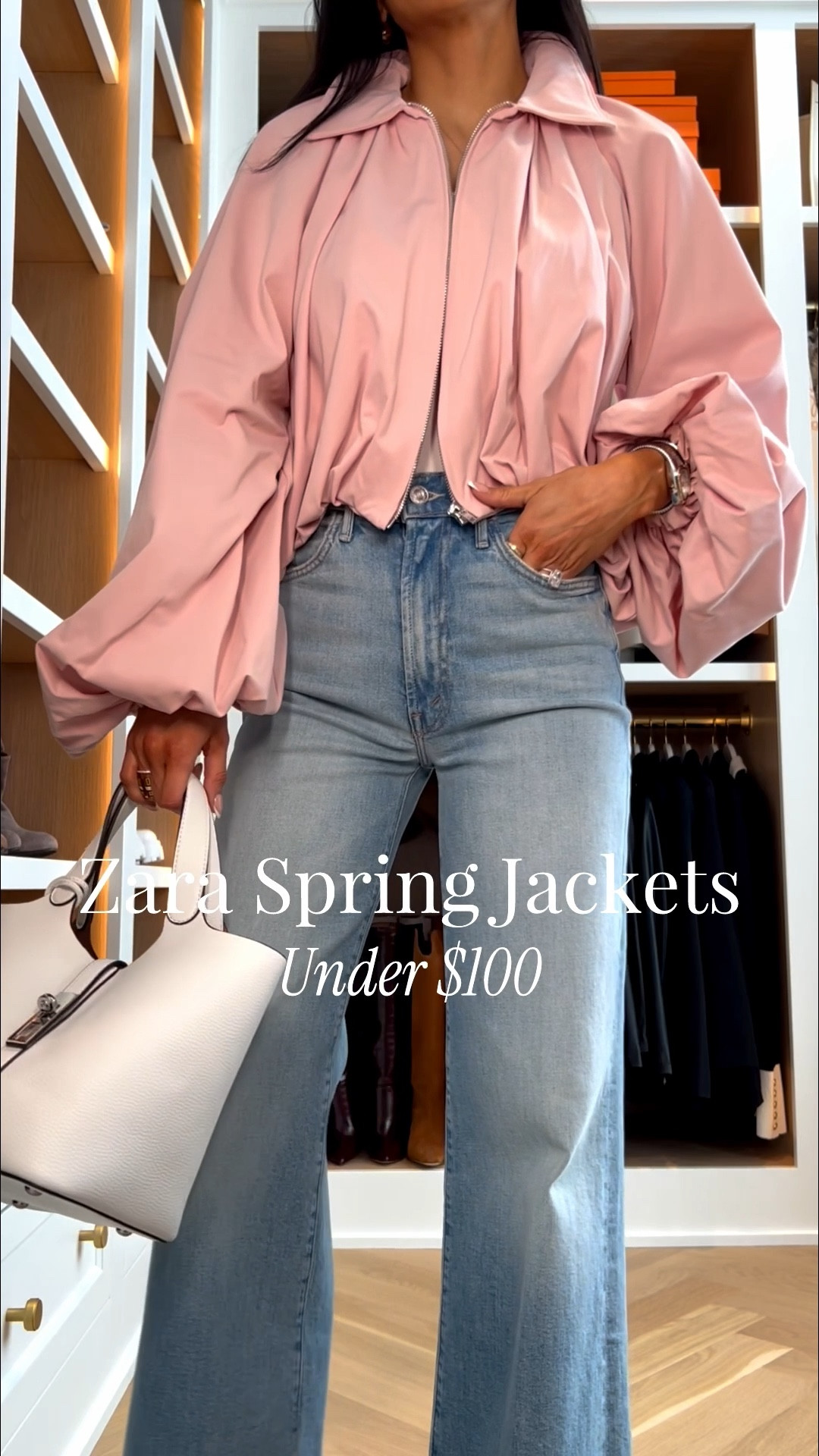 Spring outfit ideas featuring my latest @Zara finds for under 100 that are perfect for that in between weather. I love the cropped trench for a more polished elevated look and the pink bomber jacket for a fun pop of color. Both pair perfectly with my viral Mother jeans that are on sale right now. Also sharing a classic Zara bomber and denim jacket that you can throw over any outfit for an effortless layered look.

Zara cropped trench coat - size XS
Zara pink bomber jacket - size XS
Mother jeans - wearing a 23 runs TTS
Zara bomber jacket - size XS
Zara denim jacket - size XS

miamiamine spring outfit ideas Zara jackets layering outfits cropped trench coat bomber jacket denim jacket Mother jeans sale chic everyday style elevated casual look under 100

L

#LTKgrwm #LTKootd #LTKPetite
