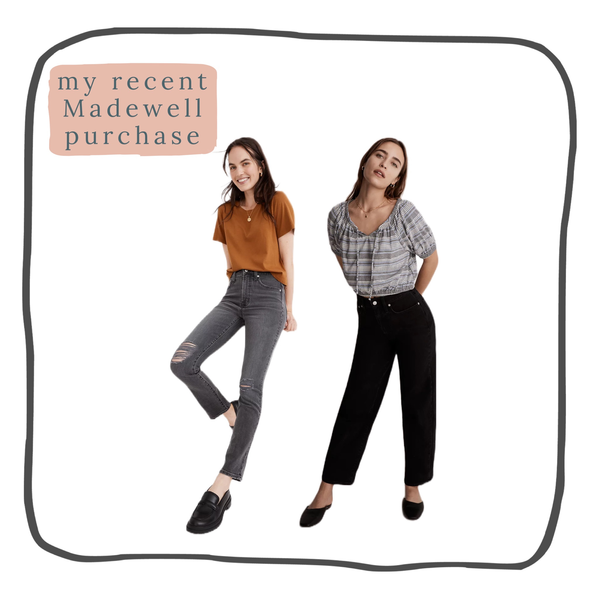 Recent purchases from madewell 🥰 #salealert 

#LTKstyletip #LTKsalealert #LTKunder100
