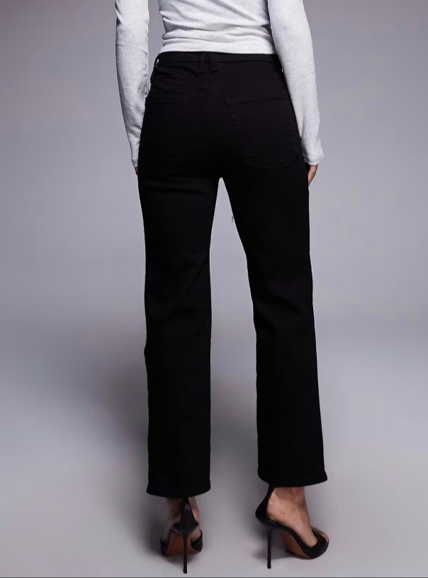 Good American Petite jeans in black.

#LTKPetite