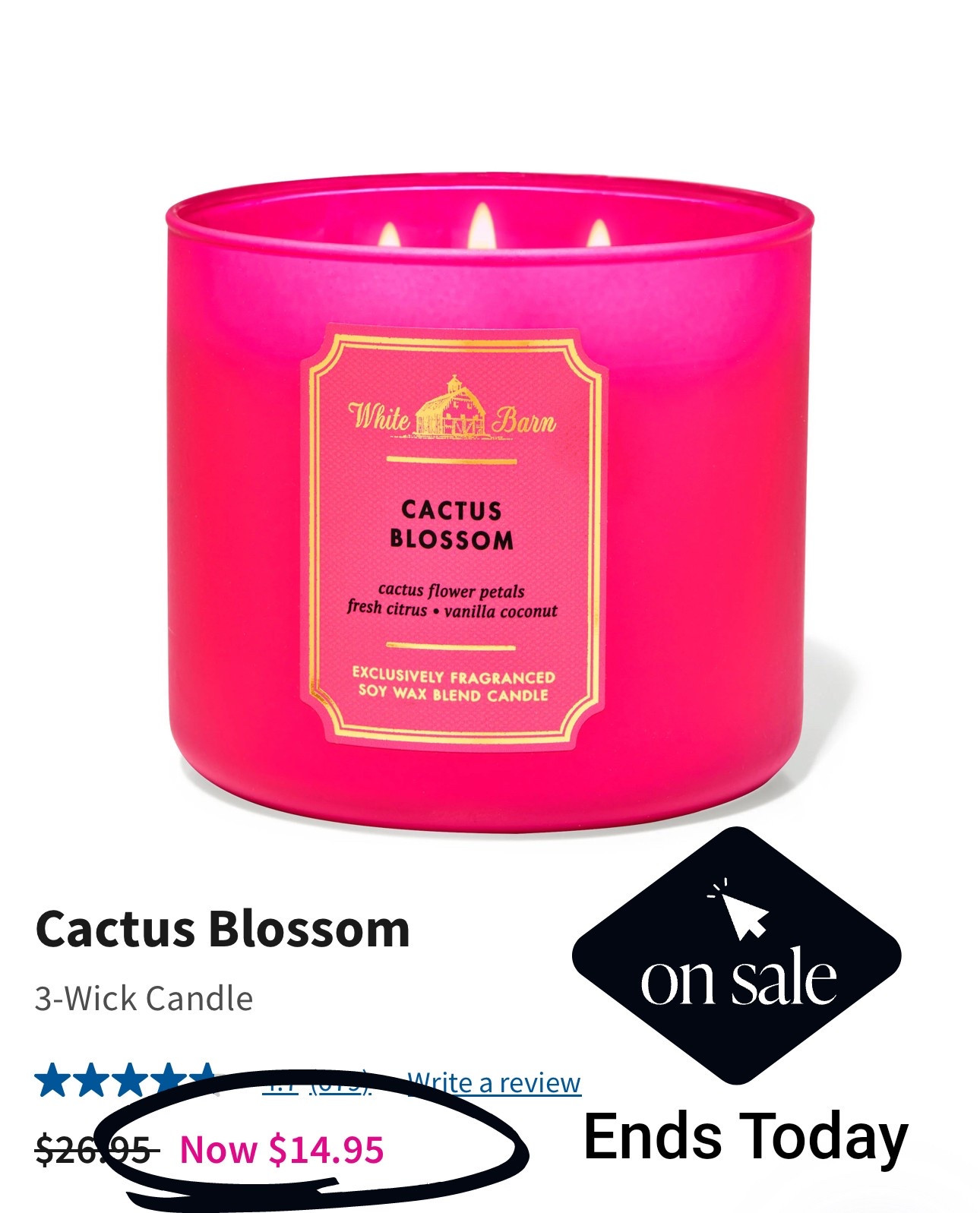 The BEST candle!

#LTKSaleAlert #LTKHome