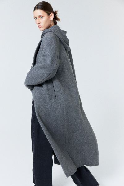 Cappotto lungo in misto lana | H&M (FR, IT, ES, PT, BE)