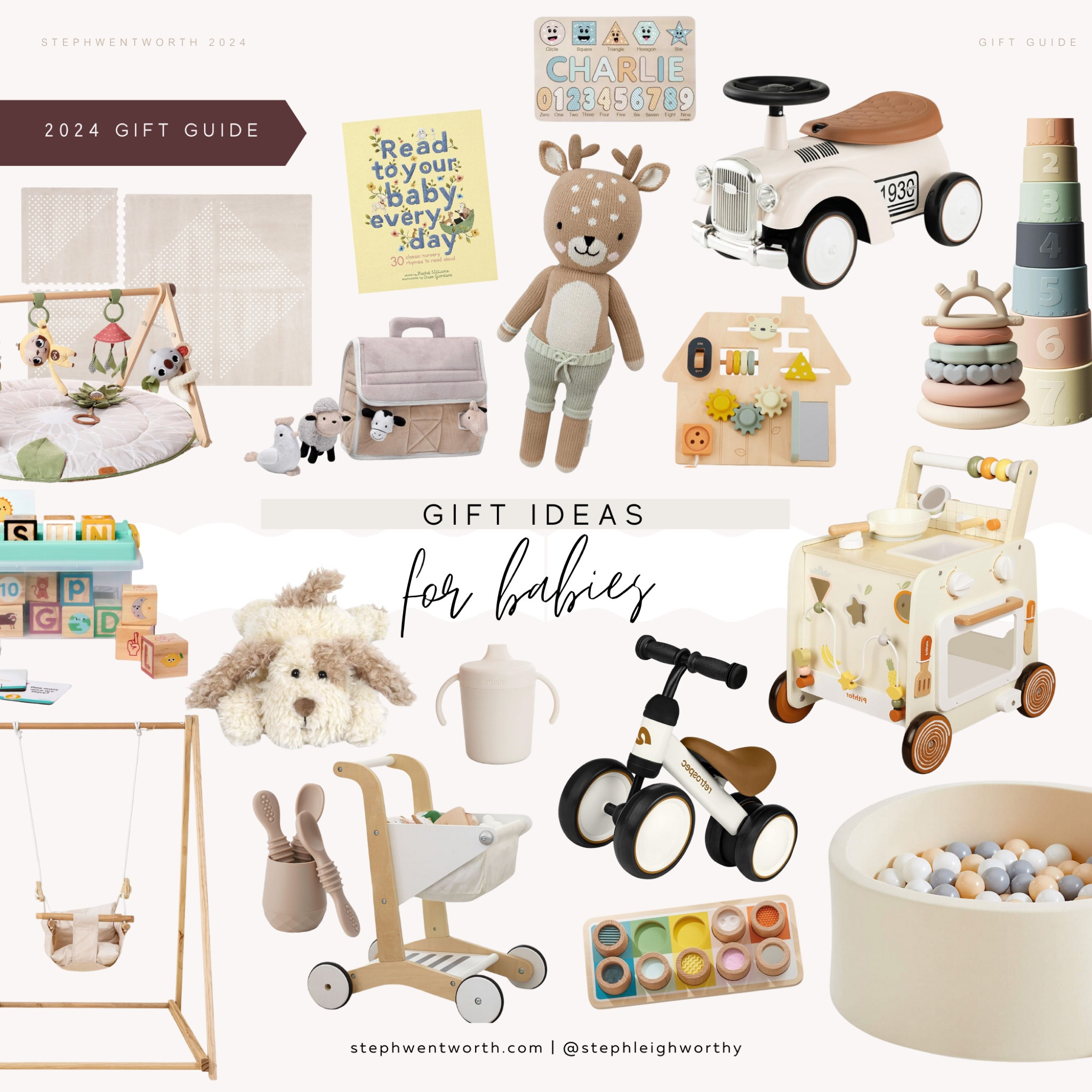 Gift guide for baby! 

#LTKHoliday #LTKKids #LTKGiftGuide