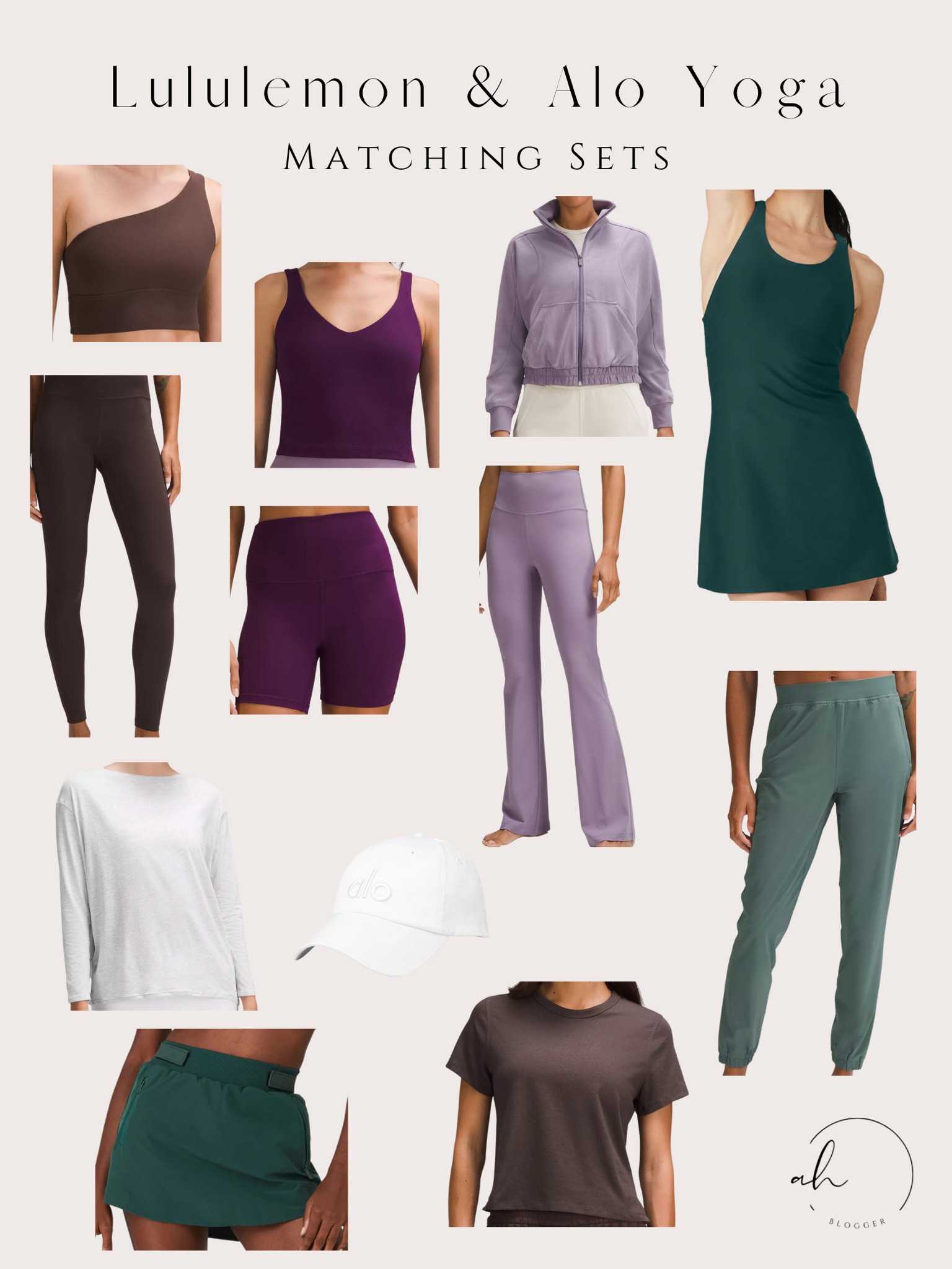Lululemon and Alo Yoga: Matching Sets!
Leggings, tanks, flare, sweatshirt, workout, dress, T-shirt, hat, athleisure, athletic wear.

#LTKGiftGuide #LTKfitness