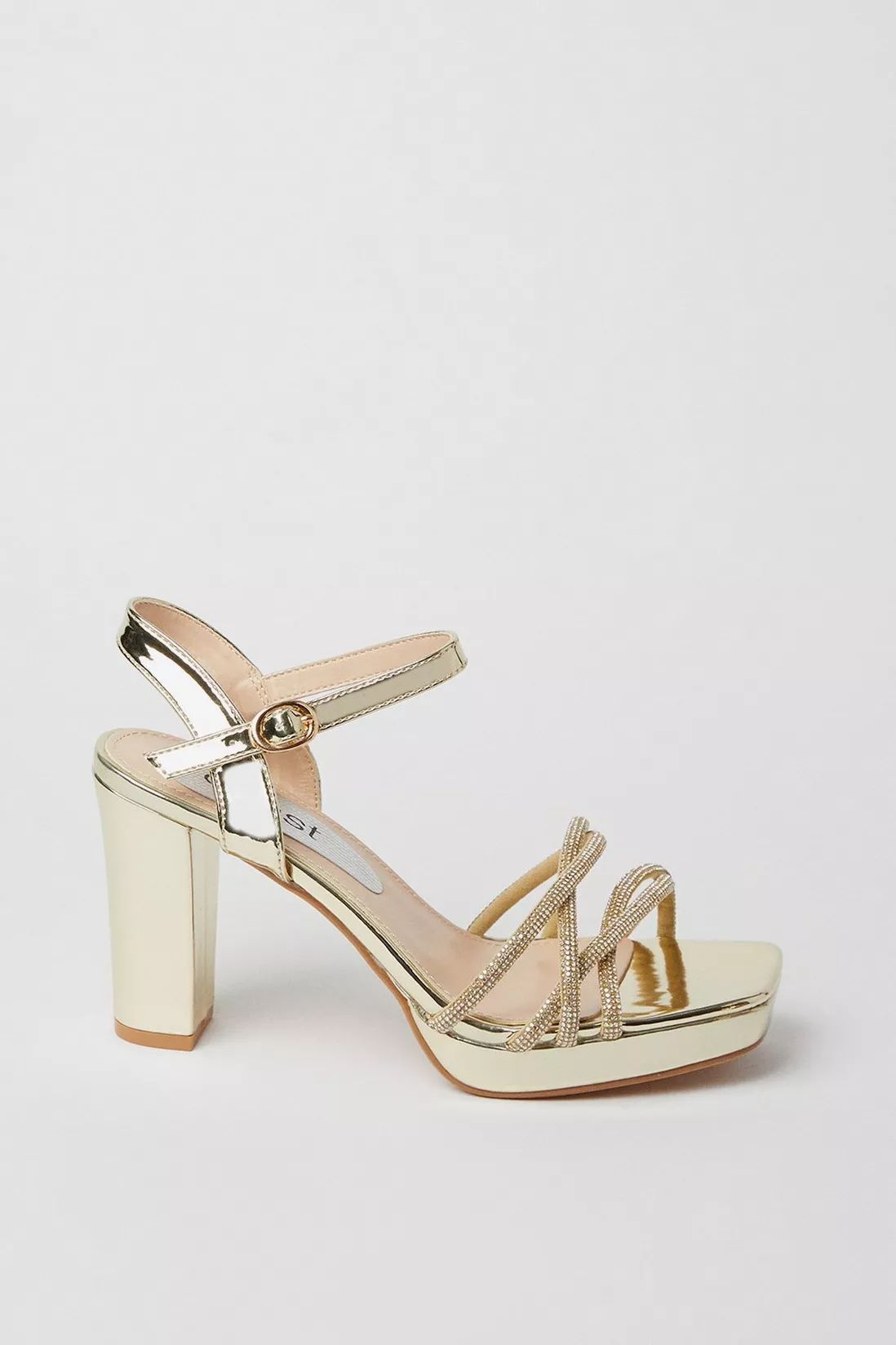 Heels | Taylor Diamante Platform Heeled Sandals | Coast | Coast UK & IE