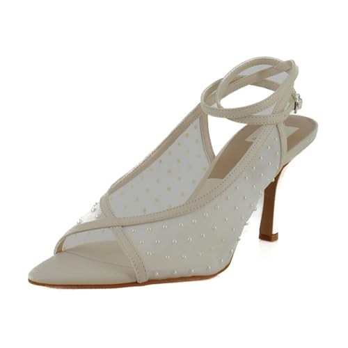 Dolce Vita Women's Missy Pearl Heel, Ivory, 8 | Amazon (US)