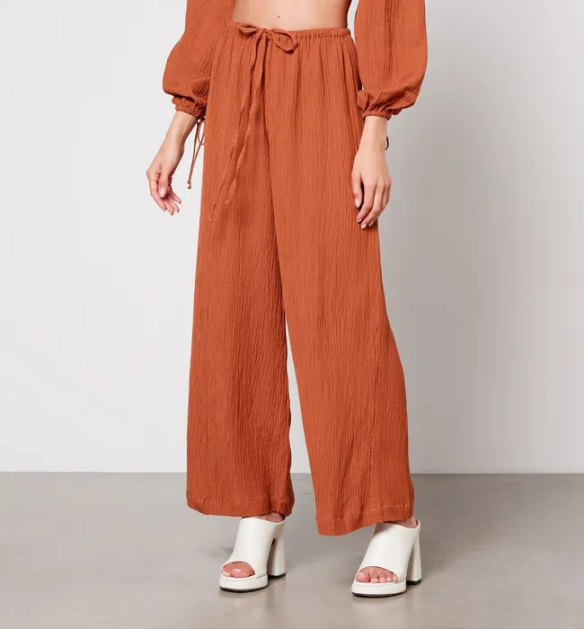 Faithfull The Brand Rupina Linen-Blend Trousers | Coggles (Global)