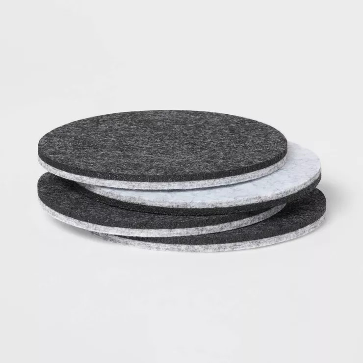 4pk Felt Coasters - Threshold™ | Target