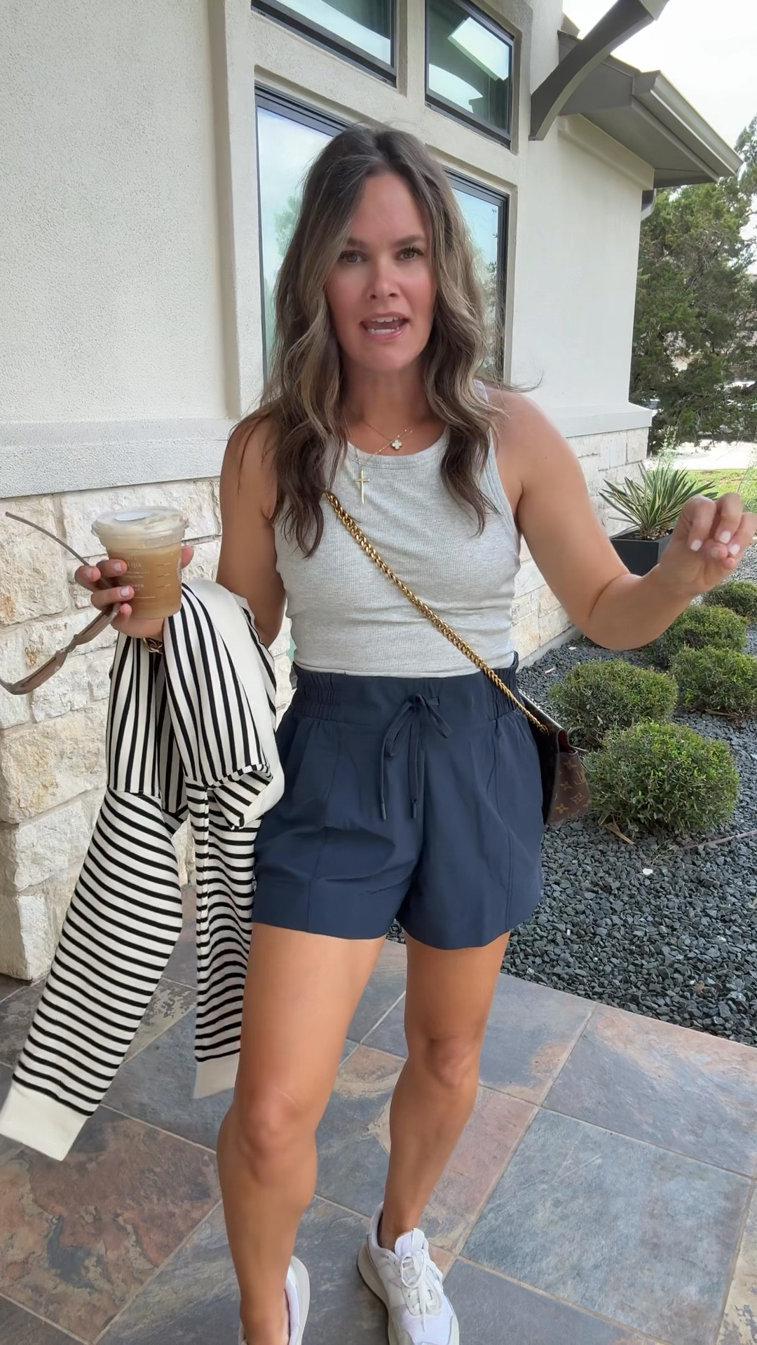 These shorts are my current go-tos! The length is perfect, they’re high-waisted, and the price is so good

#LTKdayinmylife #LTKmomlife #LTKootd