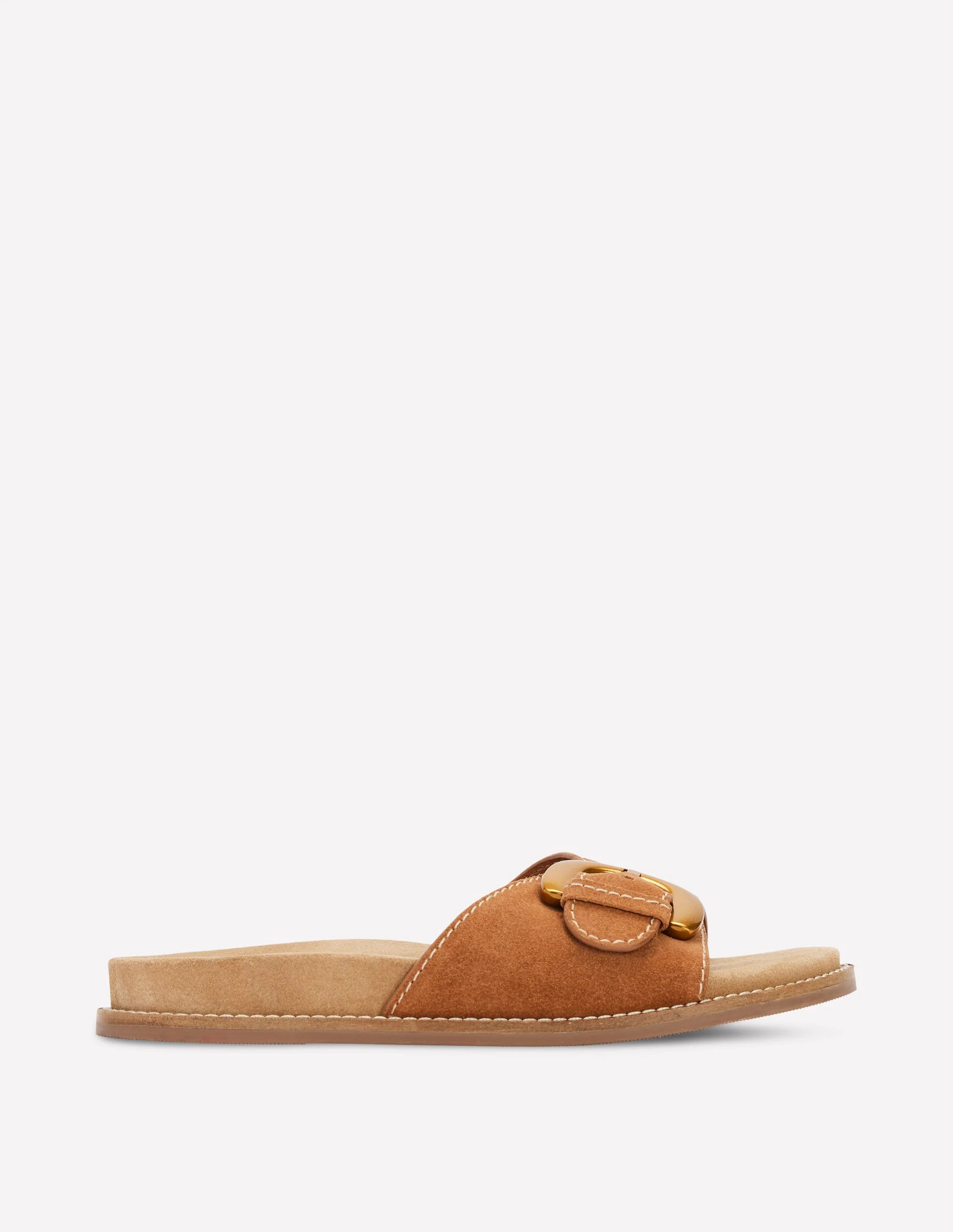 Hardware Mule Sandal-Tan | Boden (US)