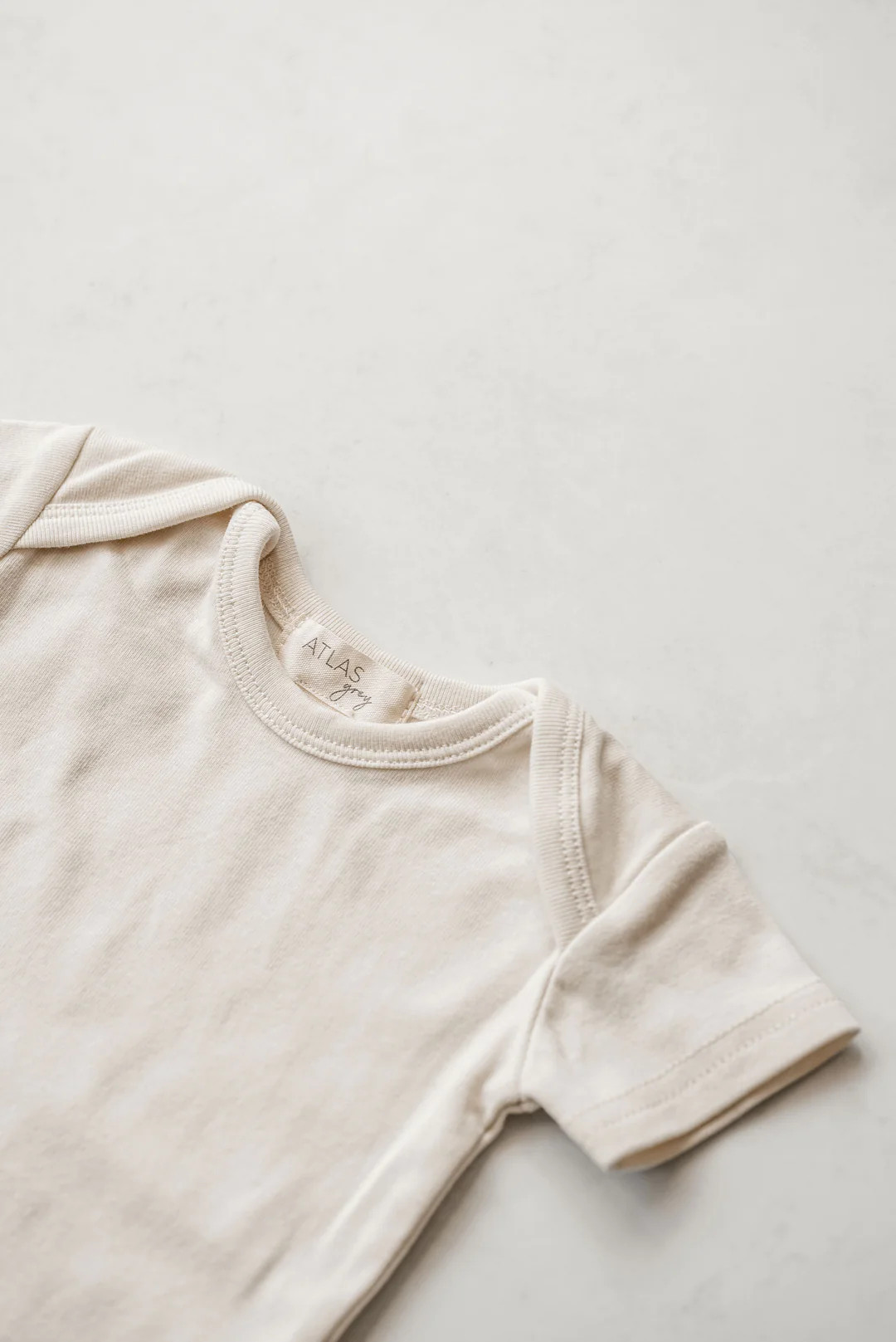 Shortsleeve Bodysuit | Atlas Grey