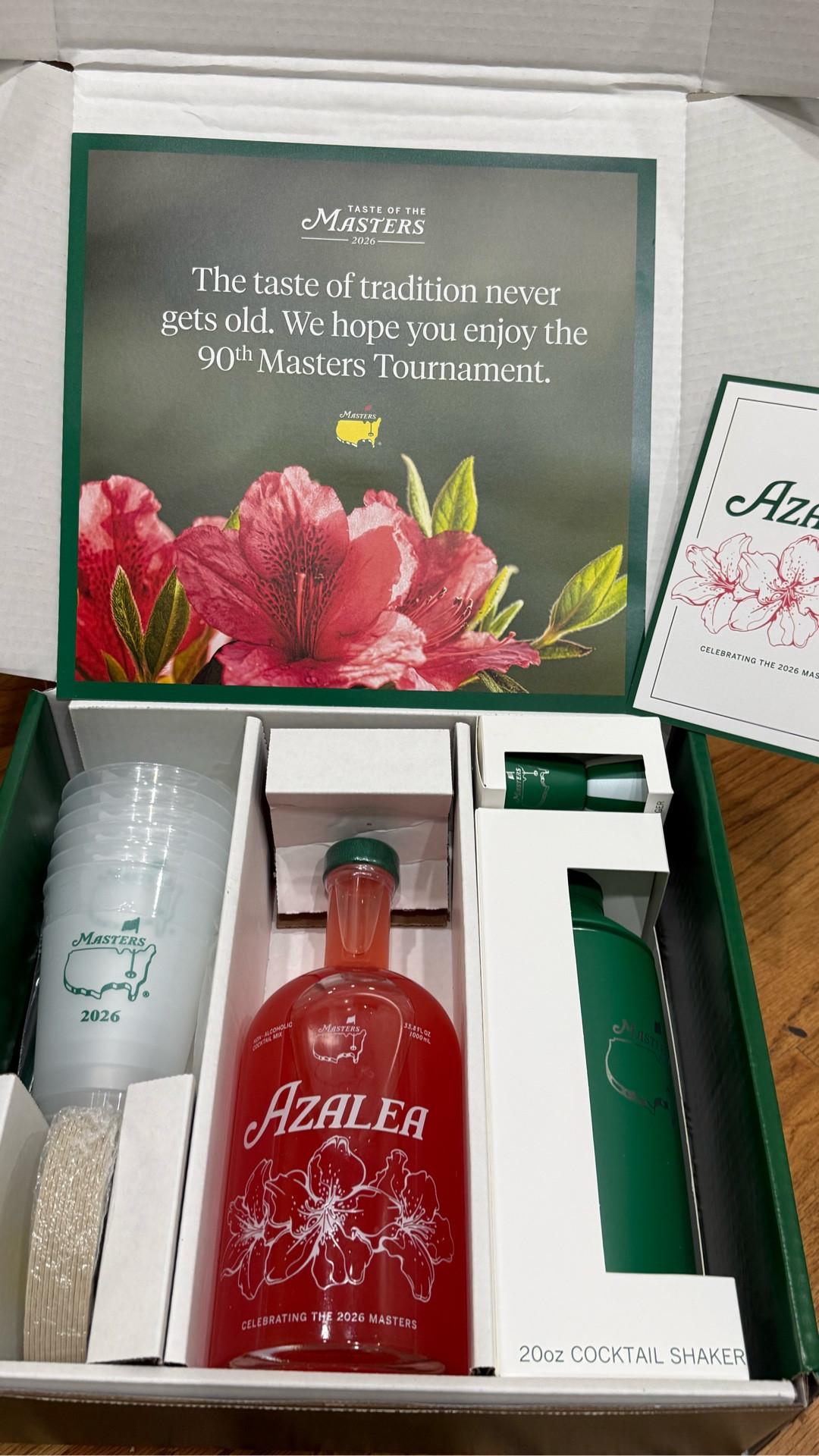 I’m so excited that I snagged a Goldbelly Taste of the Masters Azalea kit this year! 🌺

They don’t sell the Azalea, their signature cocktail, in concessions at the Masters. I’m excited to finally try one! ⛳️

They sell out quickly every year. This is their second year selling the kit and it sold out quickly again this year. Snag yours next year as soon as you get an email they’re in stock!!!



#LTKfoodie #LTKTravel #LTKHome