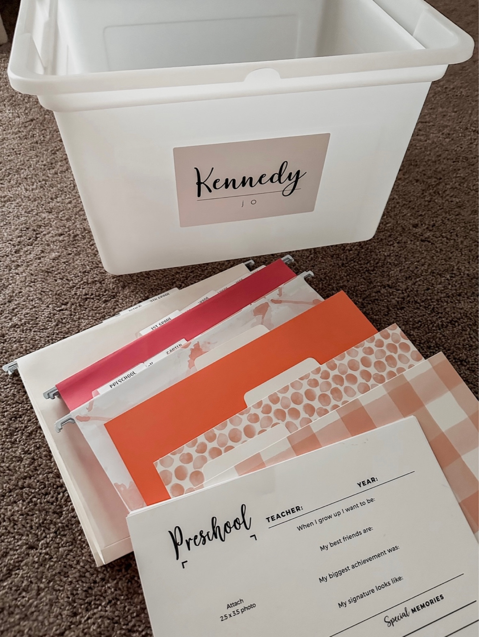 Keepsake box for back to school!

#LTKBacktoSchool #LTKkids #LTKfamily