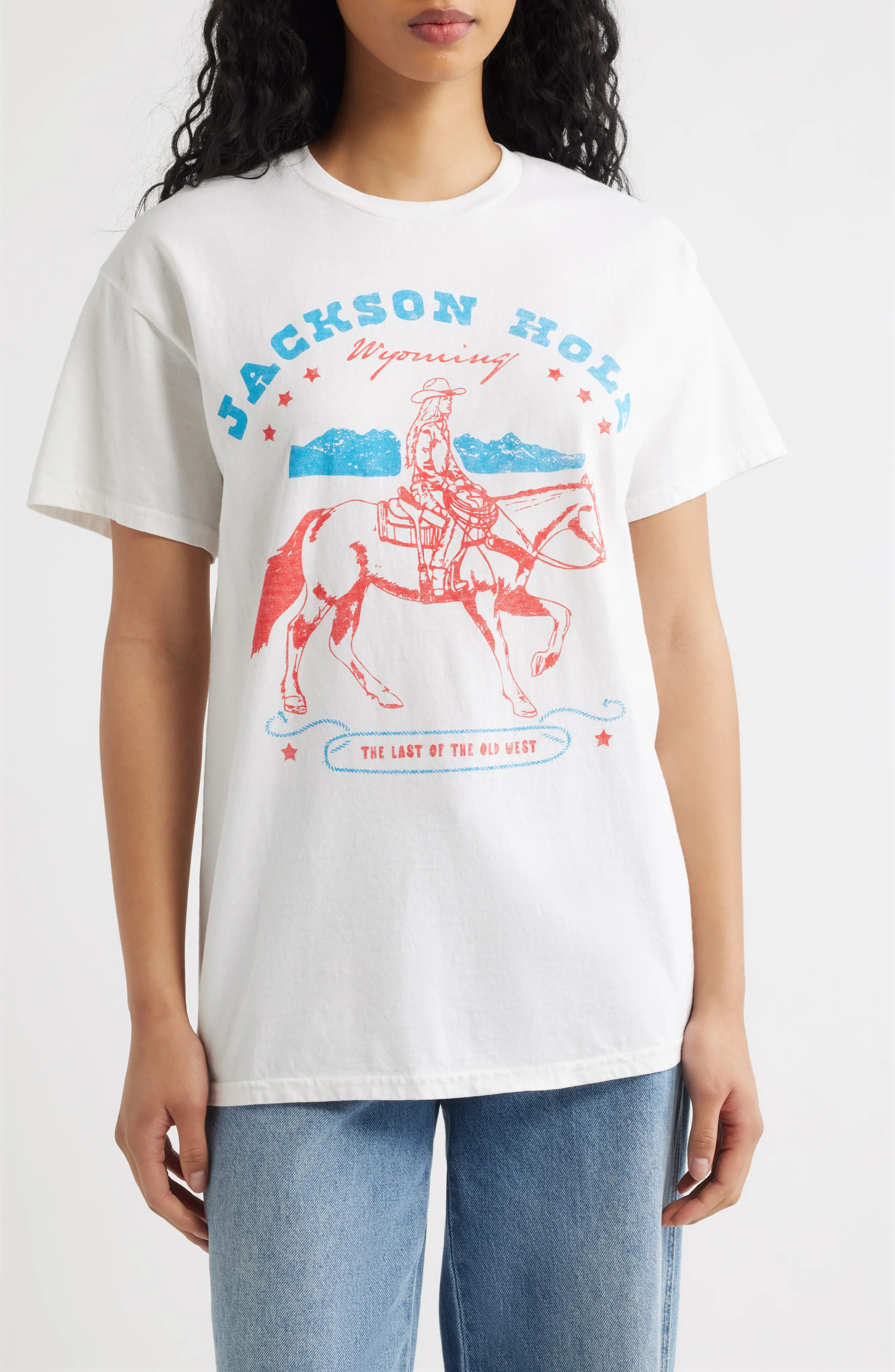 Junk Food Jackson Hole Wyoming Graphic Cotton T-Shirt (Women) | Nordstrom | Nordstrom
