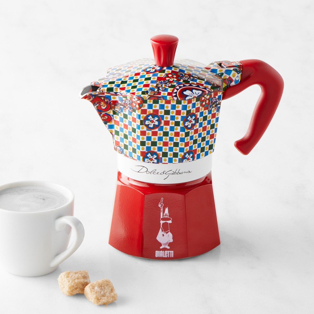 Bialetti Moka Dolce & Gabbana Stovetop Espresso Maker, Carretto | Williams-Sonoma