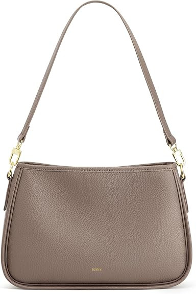 Kattee Shoulder Purse for Women, Medium Leather Crossbody Bag Trendy, Hanbags Purses, Small Hobo ... | Amazon (US)