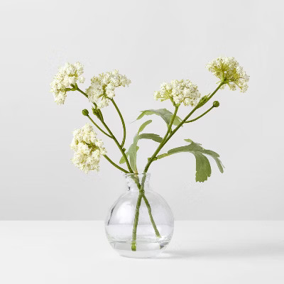 9" XS White Sedum Artificial Plants Arrangement - Hearth & Hand™ with Magnolia | Target