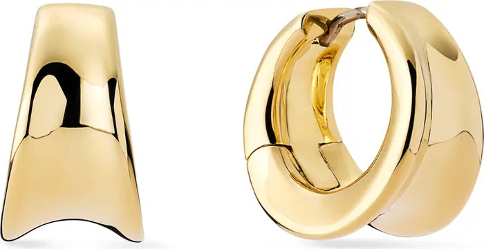 Wade Medium Hoop Earrings | Nordstrom