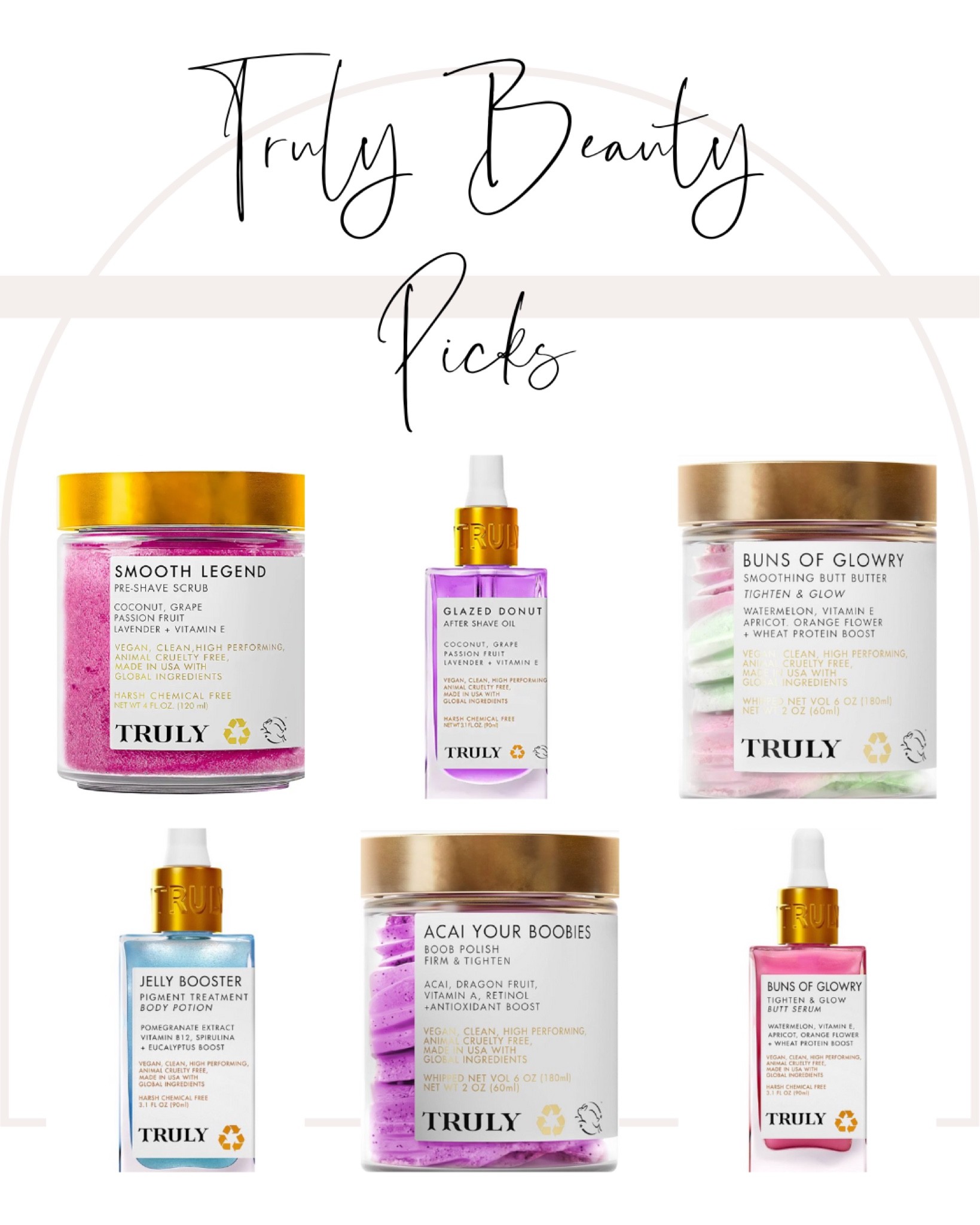 Truly beauty picks 

#LTKSeasonal #LTKunder100 #LTKbeauty