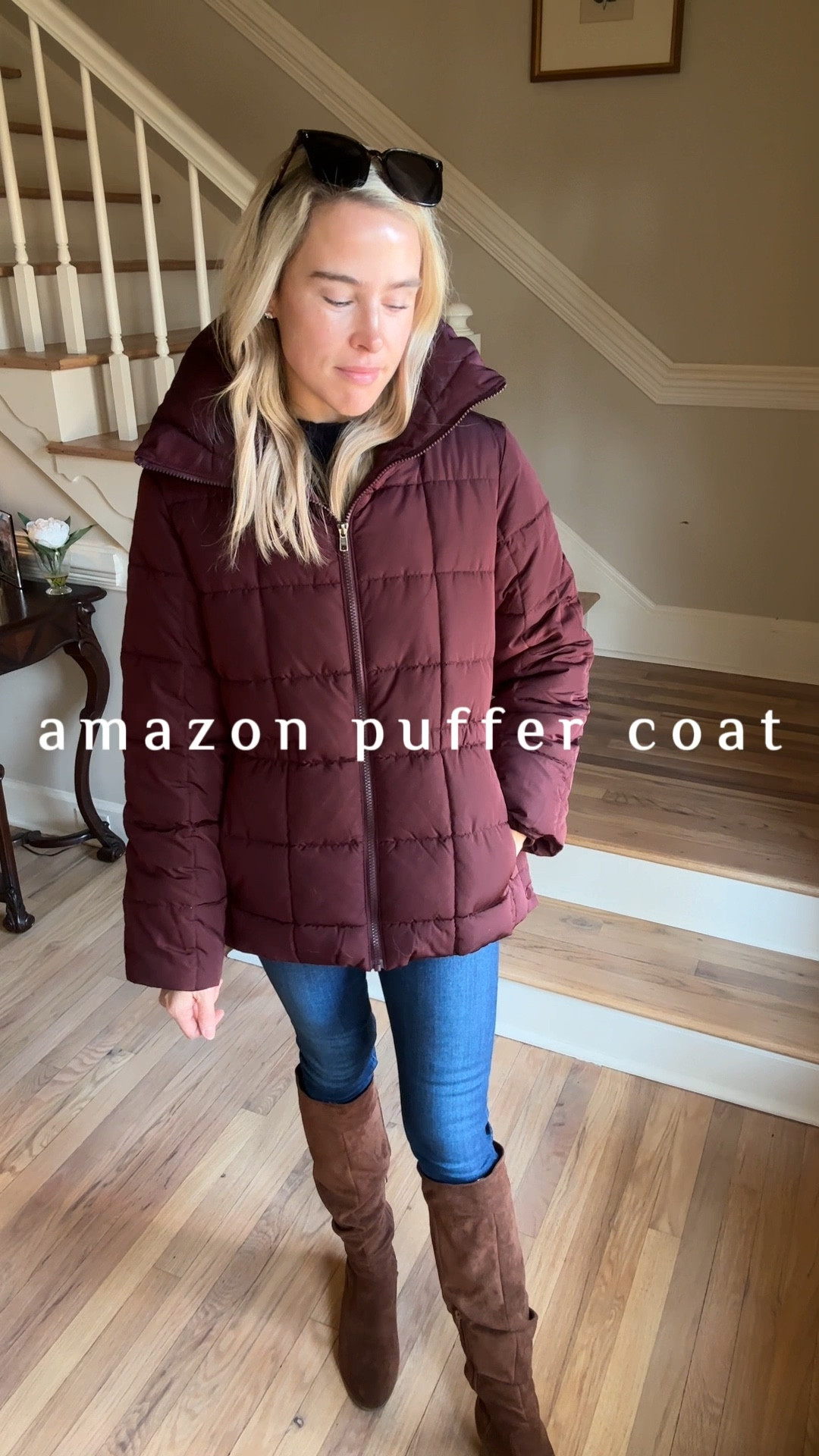 Amazon puffer coat 
On sale under $50


Winter coat / puffy coat / warm winter coat/ cold weather 

#LTKootd #LTKmomlife #LTKSaleAlert