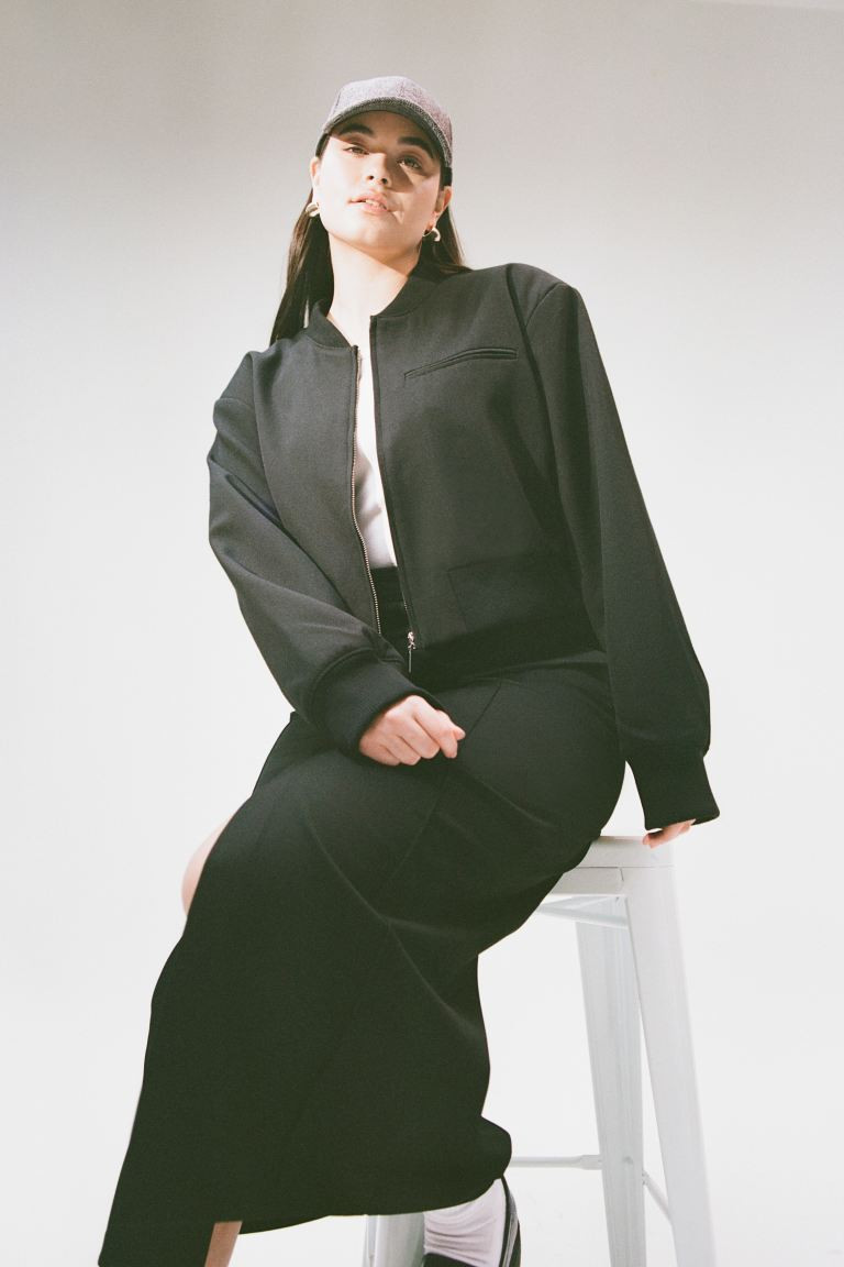 Short Bomber Jacket | H&M (US + CA)