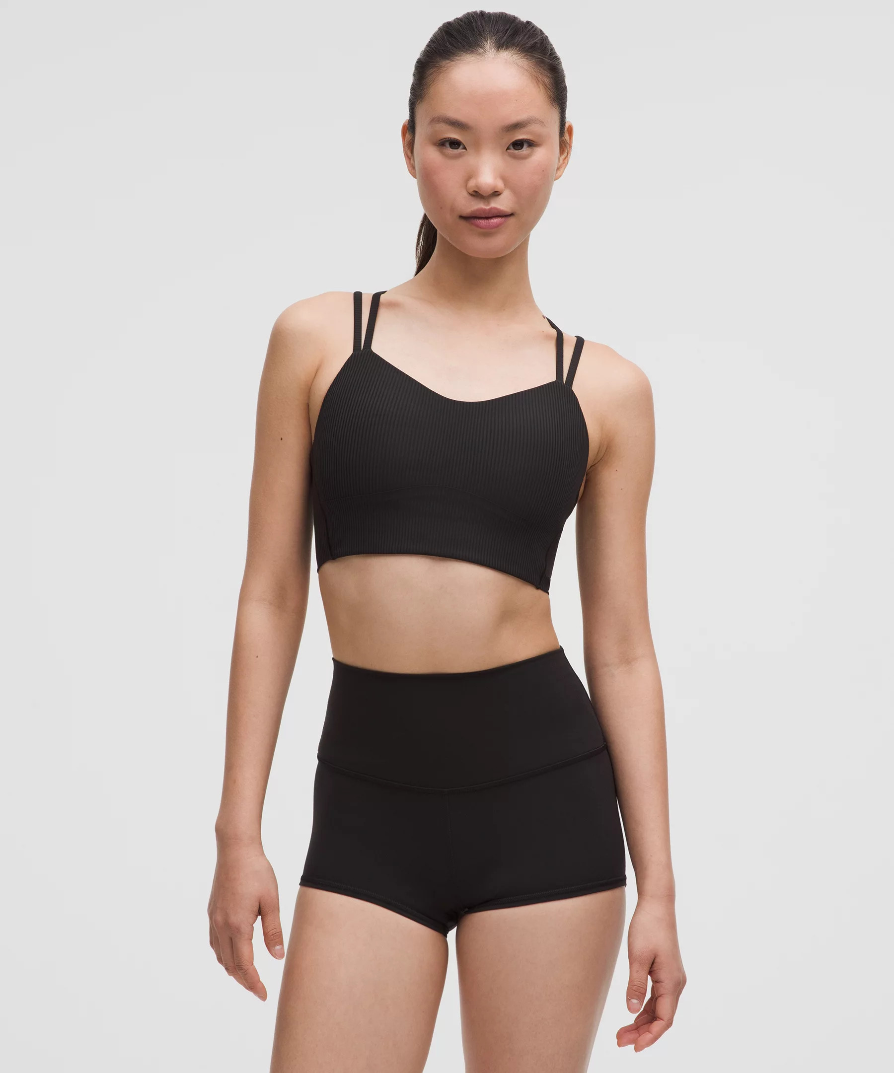Like a Cloud Ribbed Longline Bra Light Support, B/C Cup | Lululemon (US)