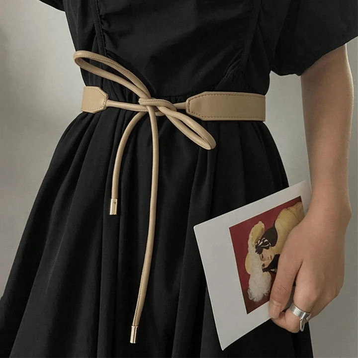 1pc Women's Fashionable Bowknot Belt, Suitable For Dresses, Sweaters & Jackets, Slim Waist Design... | SHEIN