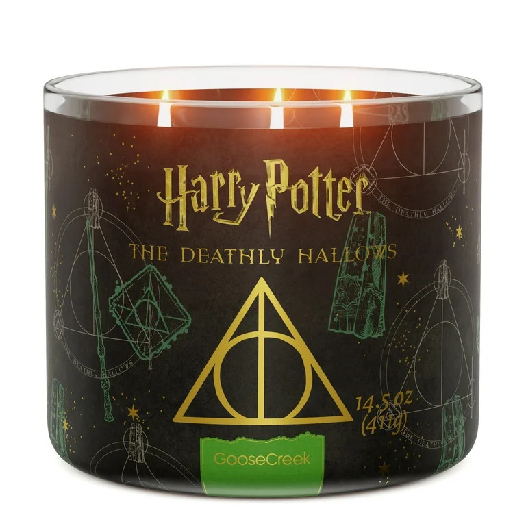 Goose Creek Harry Potter Deathly Hallows 3-wick Ancient Cedar, Forest Pine, Eucalyptus Mist & For... | Walmart (US)