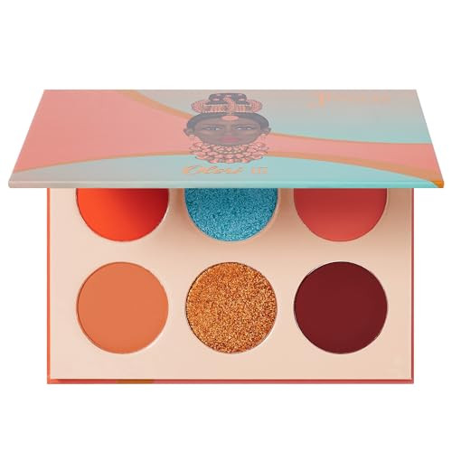 Juvia's Place Olori 3 - Coral, brown, Bronze, Shades of 6, Eyeshadow Palette, Professional Eye Makeup, Pigmented Eyeshadow Palette, Makeup Palette for Eye Color & Shine, Pressed Eyeshadow Cosmetics | Amazon (US)