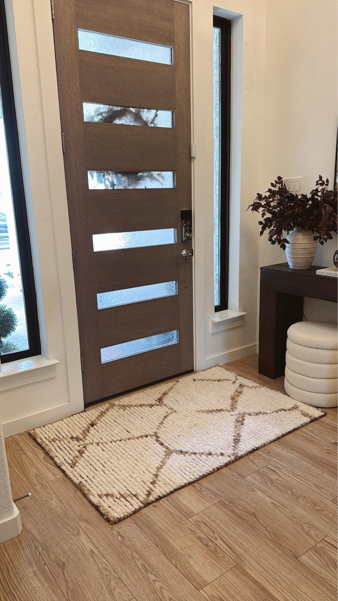 Fall entryway with @Wayfair
