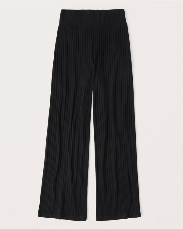 Cozy Wide Leg Pants | Abercrombie & Fitch (US)