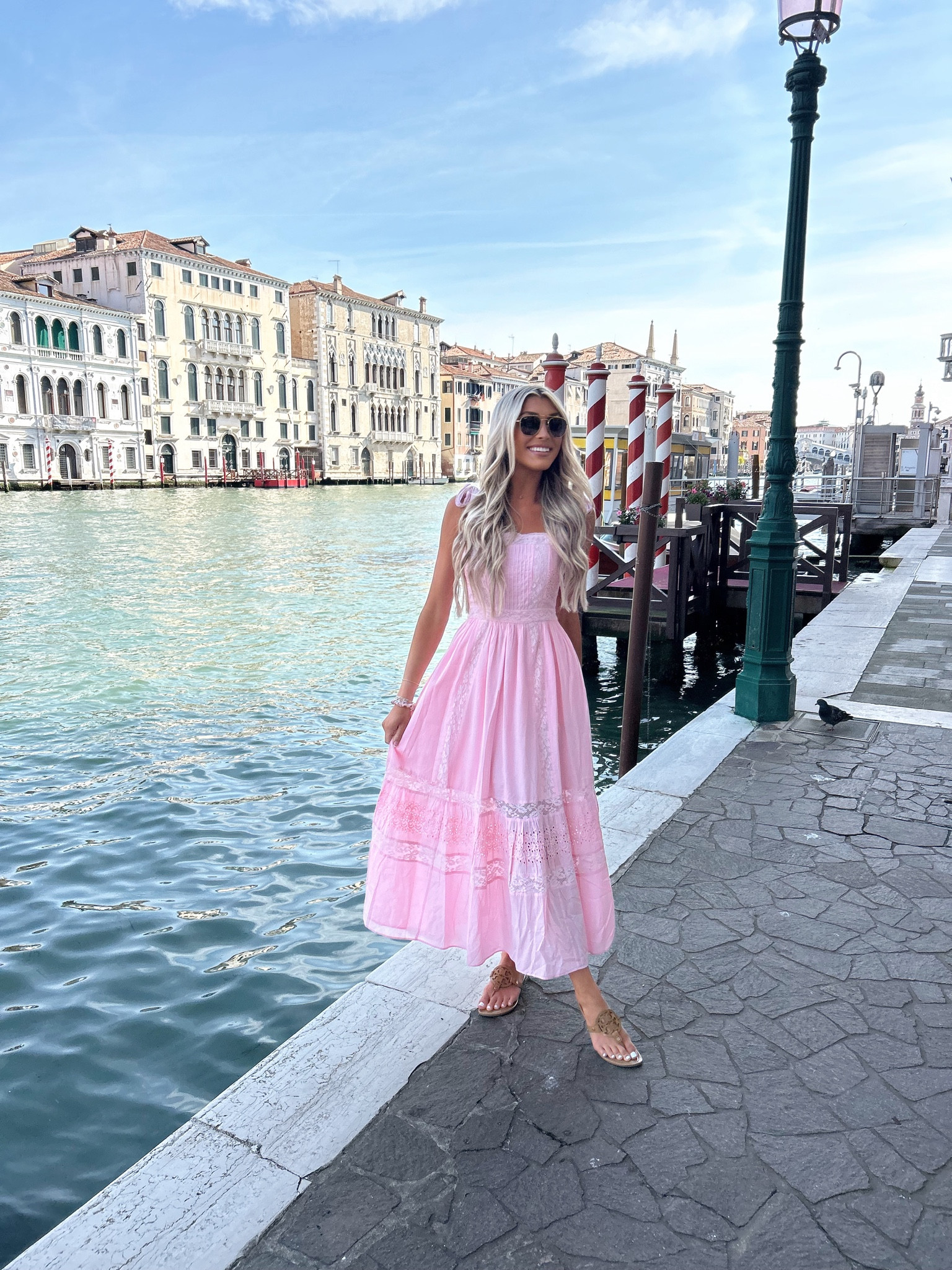 Day in Venice!🤍✨🛶💐 This LoveShackFancy maxi is so comfortable. Highly recommend any of their maxi’s:) 

#LTKStyleTip #LTKTravel