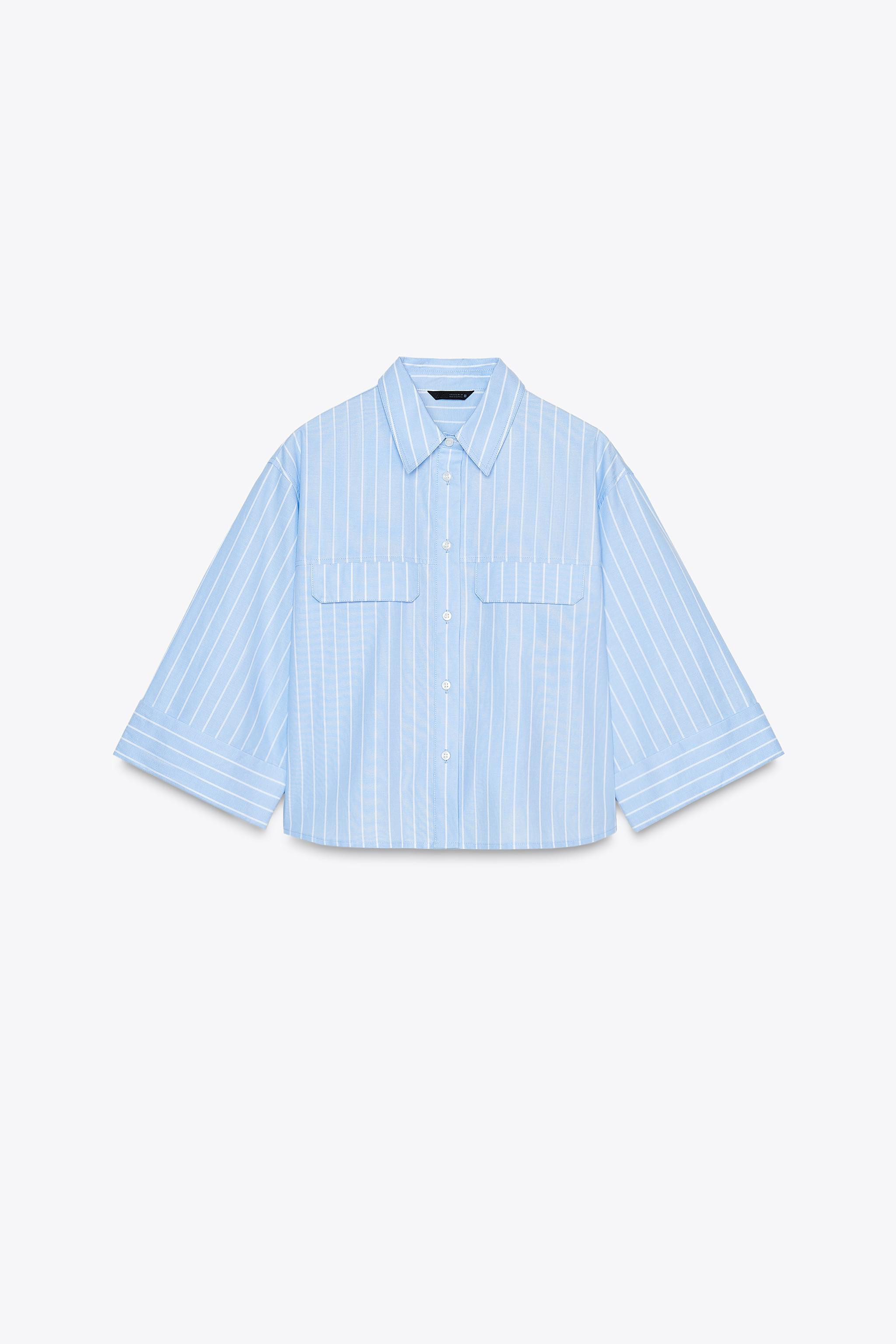 SHORT OXFORD SHIRT | Zara US