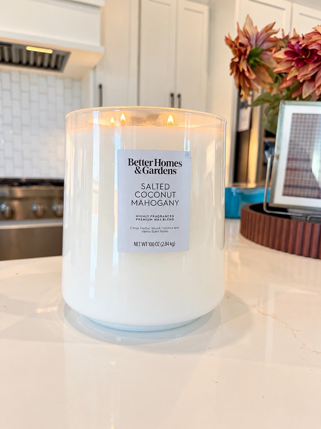 The best smelling candle and it’s HUGE and lasts forever! 🤍@Walmart