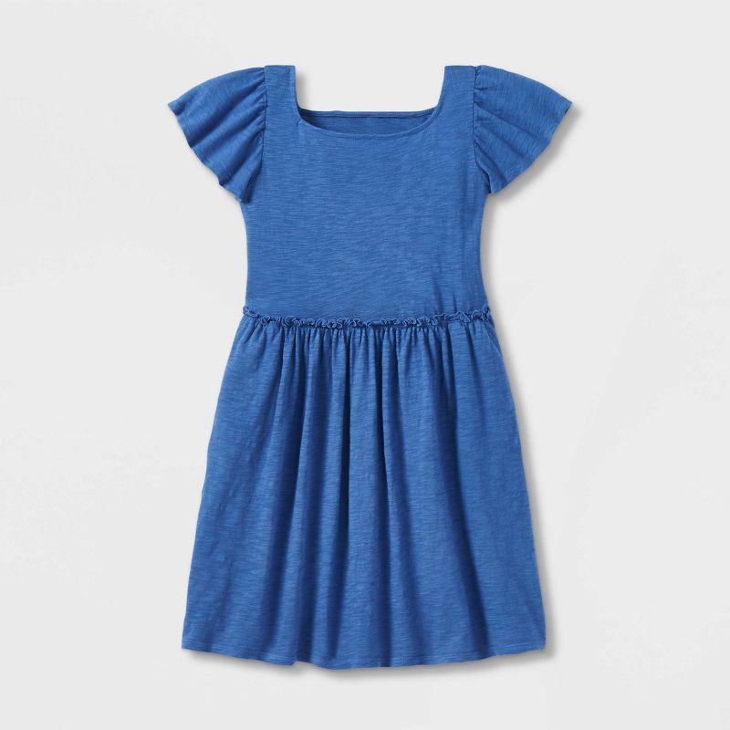 Girls' Short Sleeve Dress - Cat & Jack™ | Target