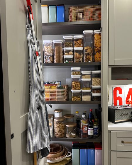 Pantry organization continues to evolve in our RV, adding an extra shelf to increase storage and adding these Brightroom containers to store our food so it’s easy to see 👌

#LTKCyberWeek #LTKfindsunder100 #LTKhome