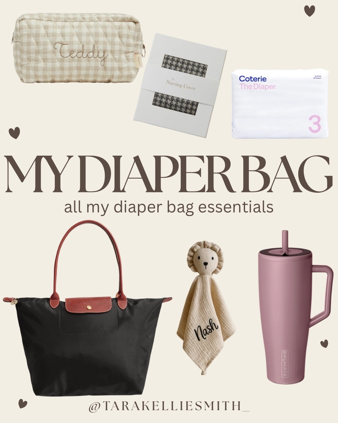 All my diaper bag essentials! The custom gingham pouch with my son’s name, along with the custom lovey are soo adorable! Would make the cutest baby gift! Also I really love coterie and freestyle wipes, freestyle imo is a dupe and I like the wipe size slightly better than coterie!

#LTKmomlife #LTKBaby #LTKBump