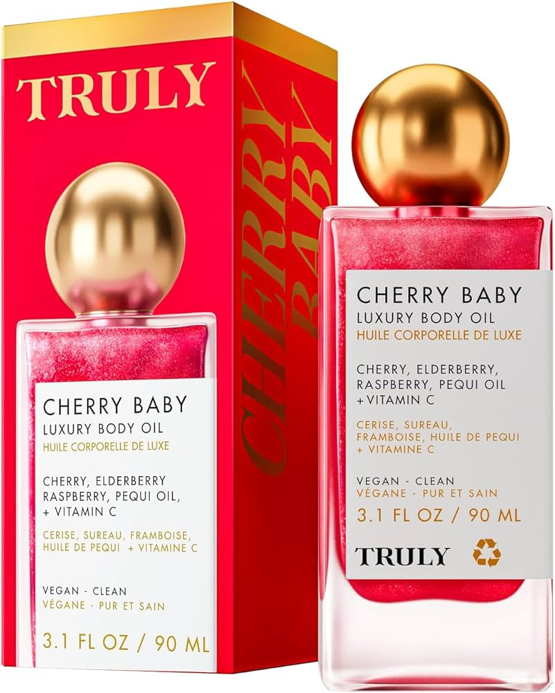 Truly Luxury Body Oil | Hydrating & Illuminating with Natural Shimmer | For Smooth, Glowing Skin ... | Amazon (US)