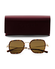 53mm Square Sunglasses | Designer Accessories | Marshalls | Marshalls