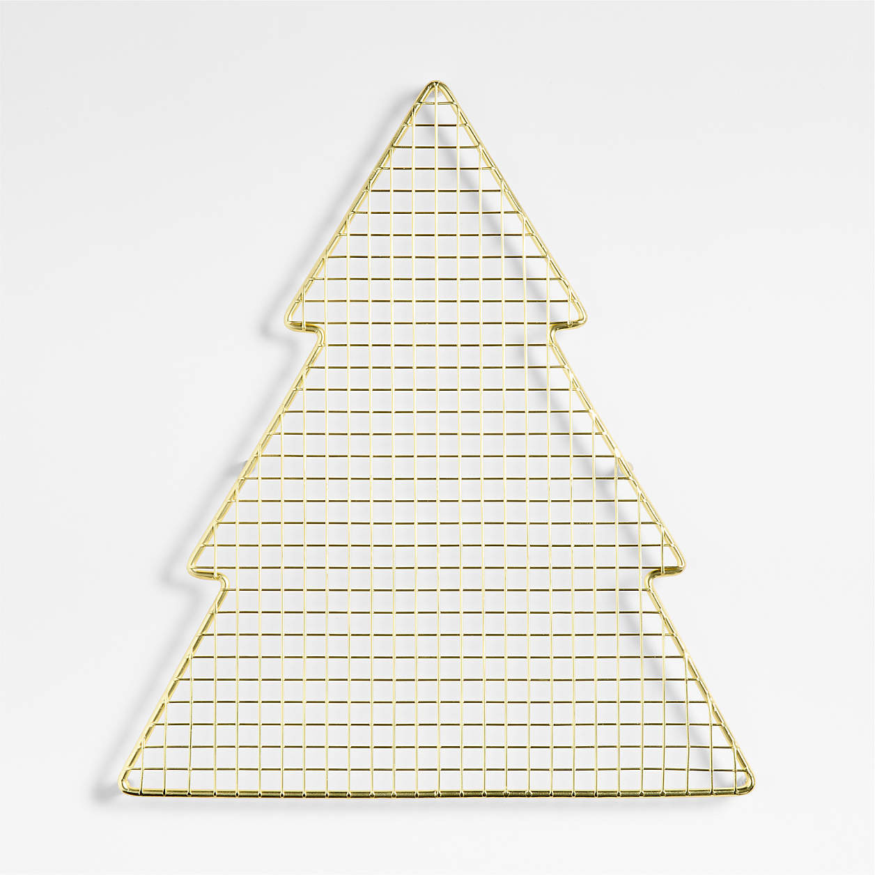 Brass Tree Shaped Cooling Rack | Crate & Barrel | Crate & Barrel