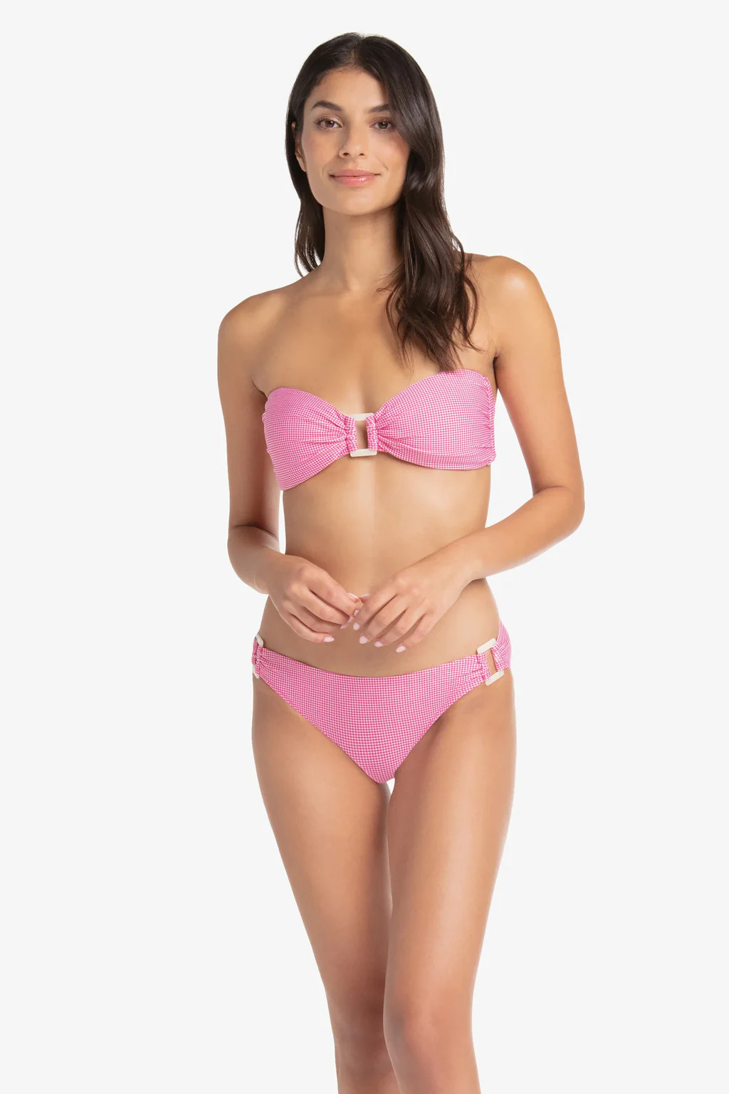 Shell Hipster  |  Pink Gingham | Helen Jon