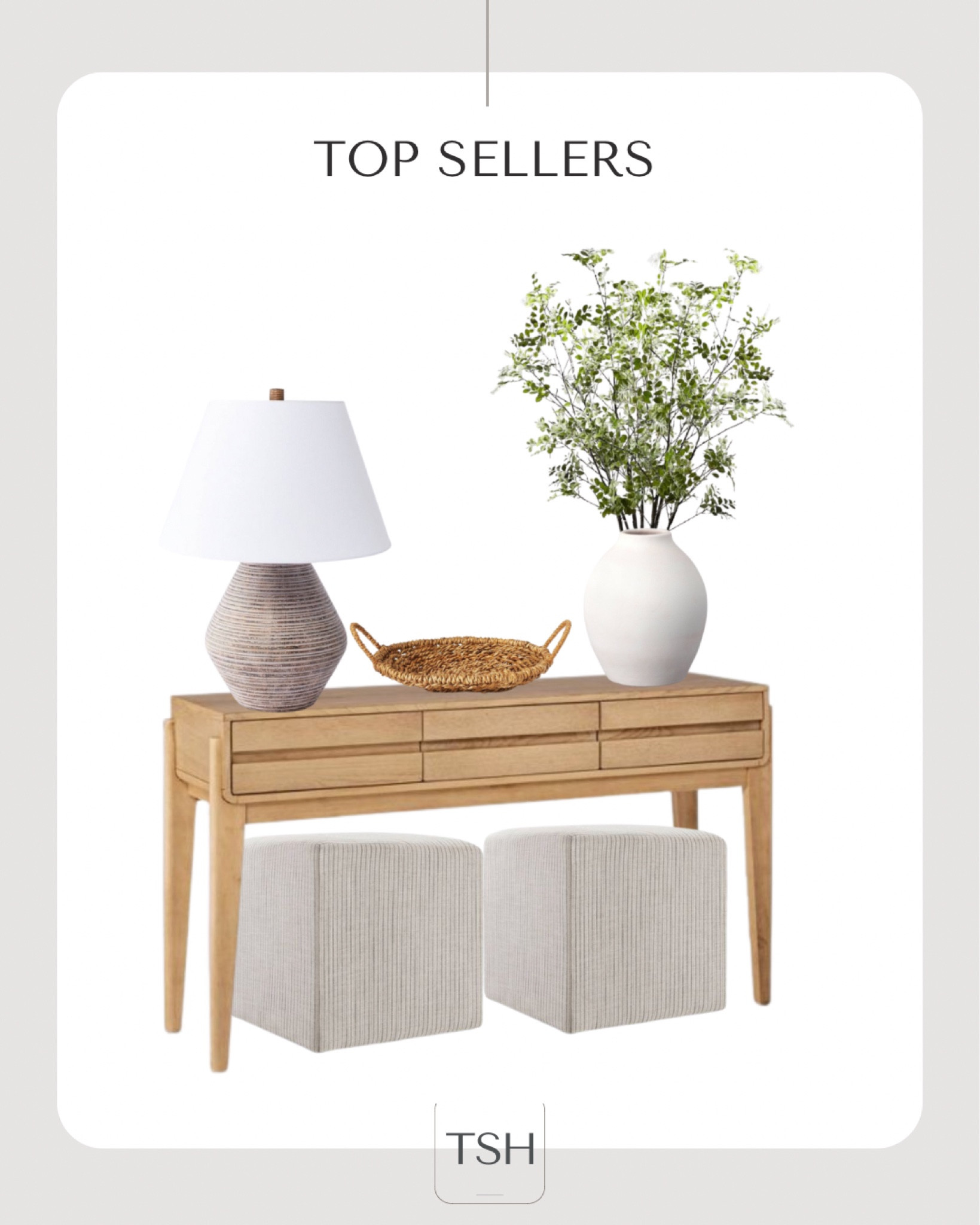 Home decor, top sellers, console table decor, living room, Target Studio McGee 

#LTKunder100 #LTKFind #LTKhome