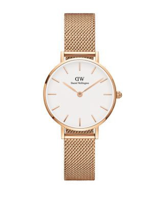Classic Petite Melrose Stainless Steel Mesh Bracelet Watch | Lord & Taylor