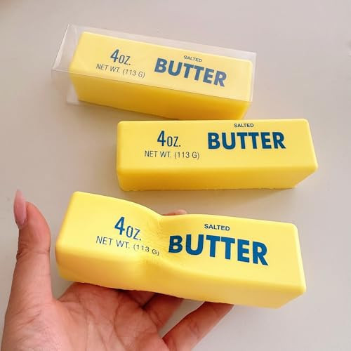 Taba Slow Rising Dumpling Squishy Butter Squeeze Toys Pack Sensory Stress Relief Squishies Soft & Stretchy Fidget Toys for Anxiety Relief Party Favors (Dumpling Squishy Butter) | Amazon (US)