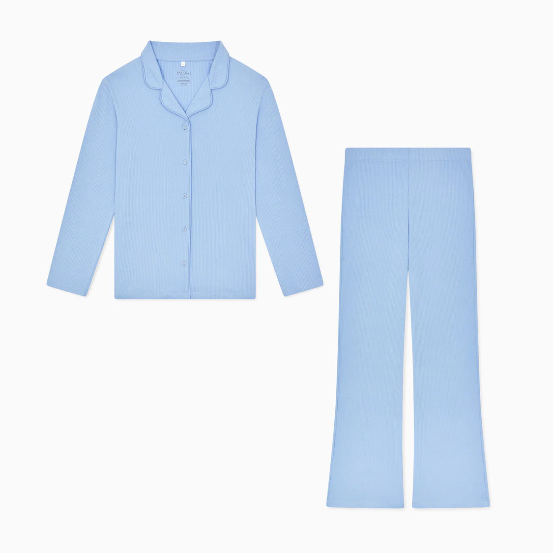 Women's Hydrangea Collared Pajama Set | Baby Mori (US)