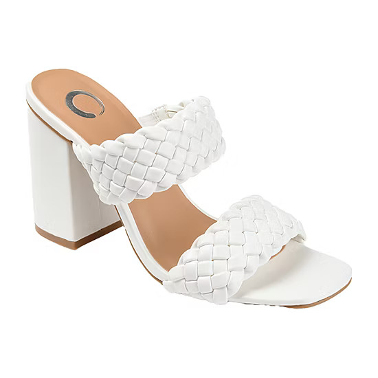 Journee Collection Womens Melissa Pumps Block Heel | JCPenney