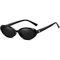 Verfimaci Retro Oval Sunglasses for Women Driving Fashion Cat Eye Glasses | Amazon (US)