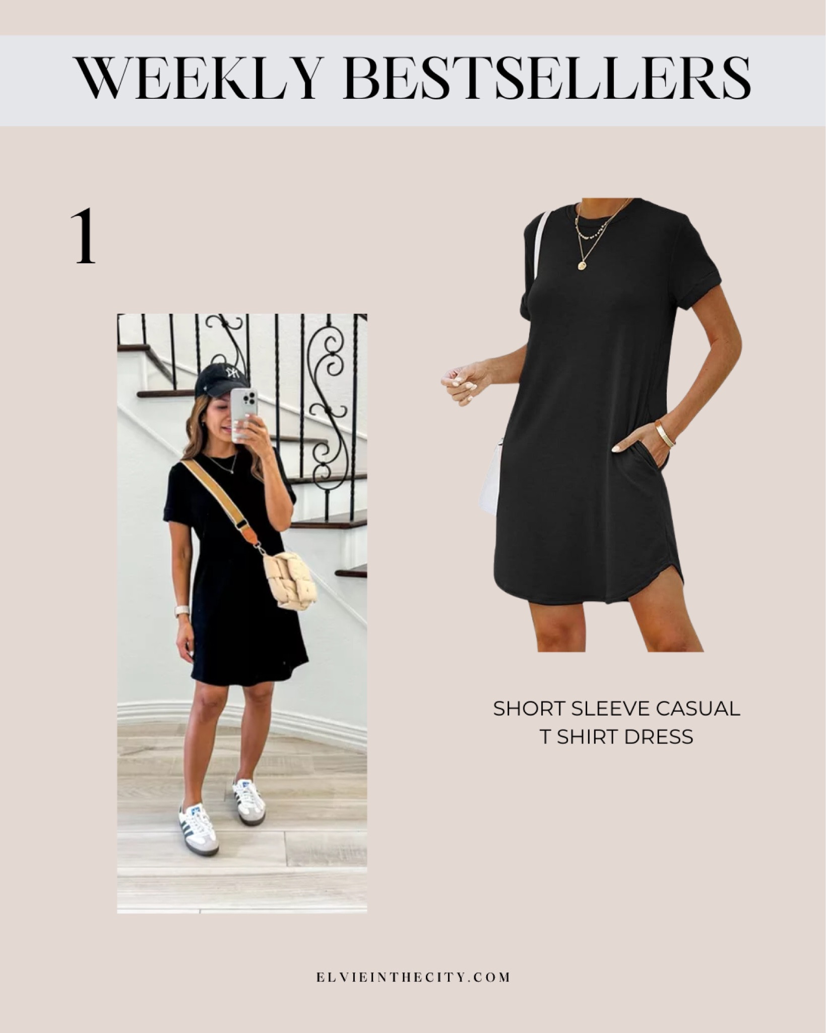 Last week’s top bestseller is this tee shirt dress that comes in a bunch of colors. 

Casual outfit, resort wear, travel outfit, fashion over 40, beach cover up, t shirt dress

#LTKover40 #LTKfindsunder50 #LTKstyletip