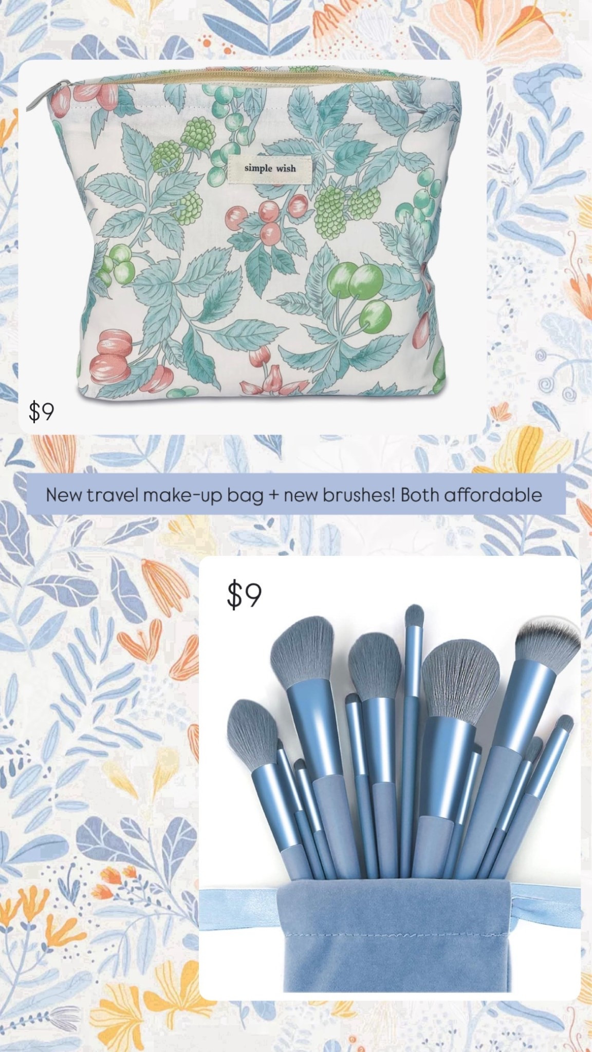 Make-up bag and make-up brushes! Great quality + affordable 🤍

#LTKSaleAlert #LTKBeauty #LTKStyleTip