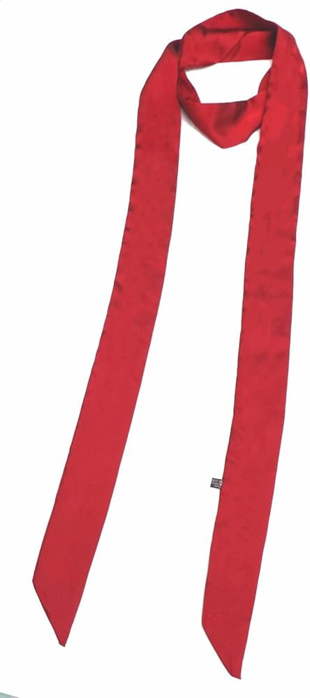 Caprilite Women Skinny Scarf Satin Long Slim Ribbon Thin Fashion Ladies Scarves | Amazon (UK)