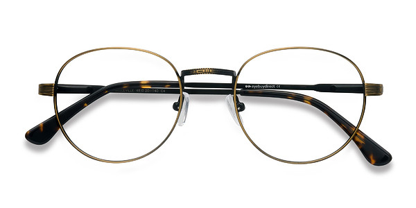 Belleville prescription eyeglasses (Bronze) | EyeBuyDirect.com